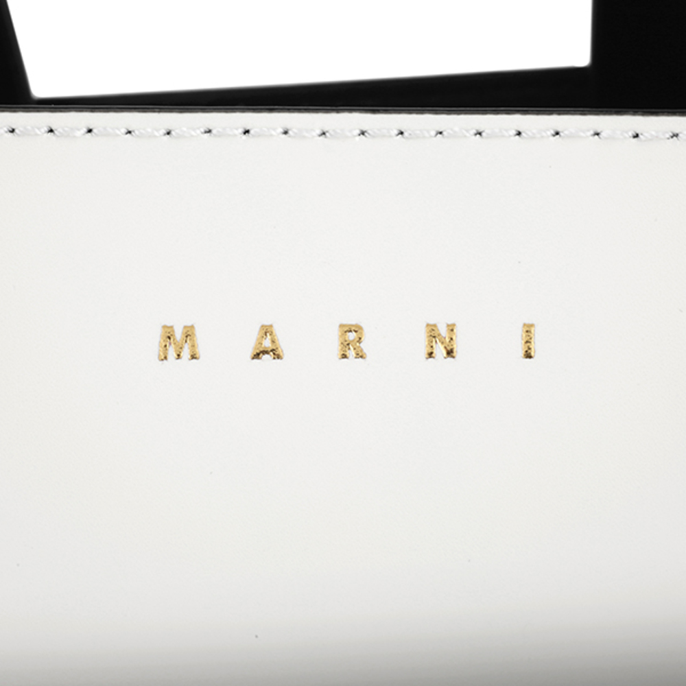 Marni Shoulder Bag Museo White Pink - Picture 9 of 9